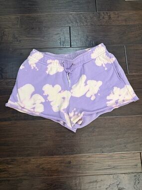 Jeffree Star shorts purple clouds